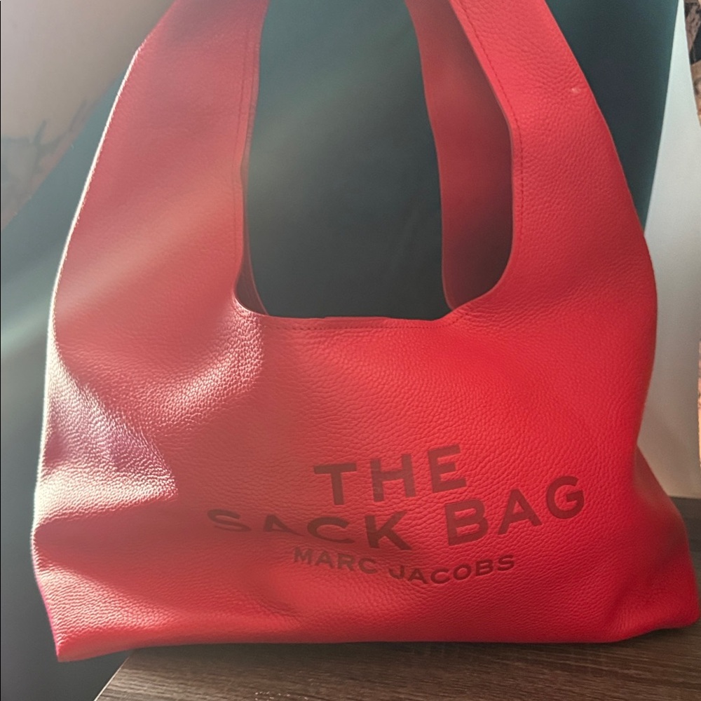 Marc Jacobs Bold Red Sack Bag